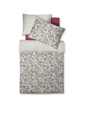 FLEURESSE | Biancheria da letto in raso 70x90cm/140x200cm STOCKHOLM Berry | 